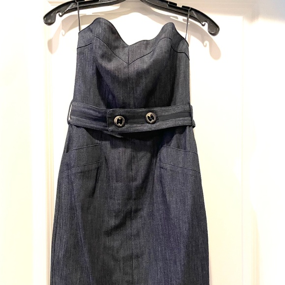 Trina Turk Denim Dress - Picture 1 of 2